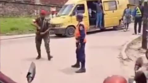 A soldier went rogue with a gun