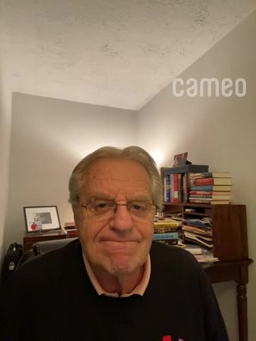 Jerry Springer approves of Frog Talk And of Saint Pepe