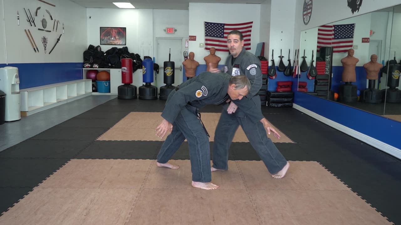 Correcting common errors executing the American Kenpo technique Charging Ram