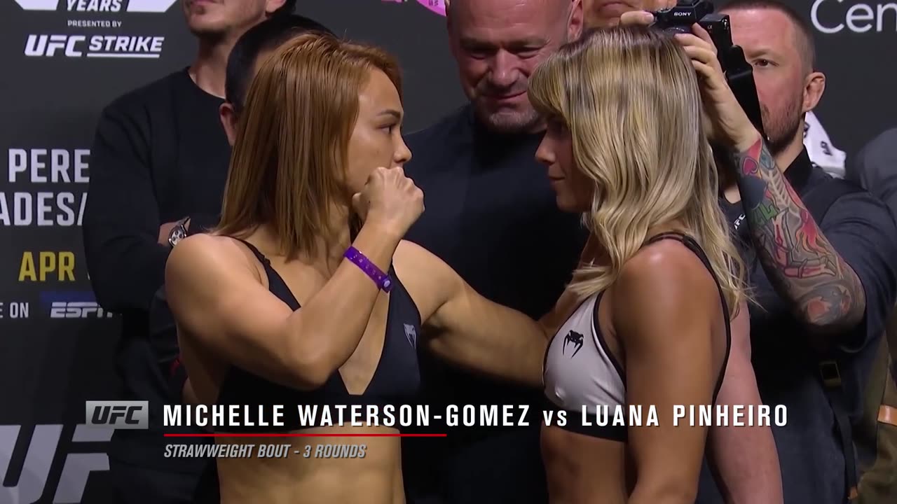 UFC 287: Final Faceoffs