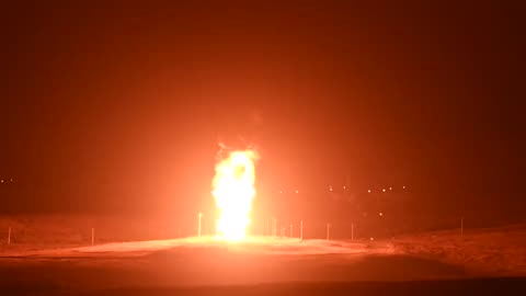 An operational test launch of an Air Force Global Strike Command unarmed Minuteman III