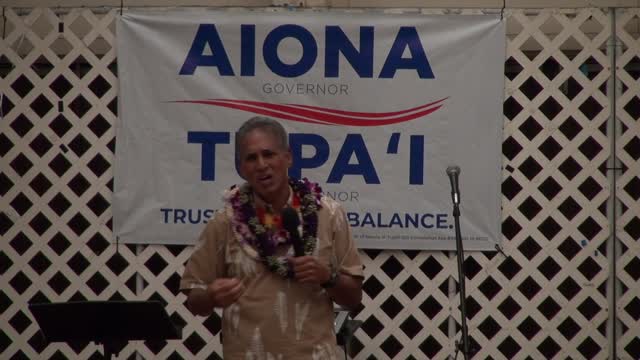 Duke Aiona Kauai Rally