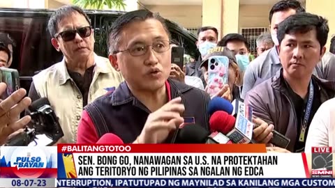 Sen. Bong Go, nanawagan sa U.S. na protektahan ang teritoryo ng Pilipinas sa ngalan ng EDCA