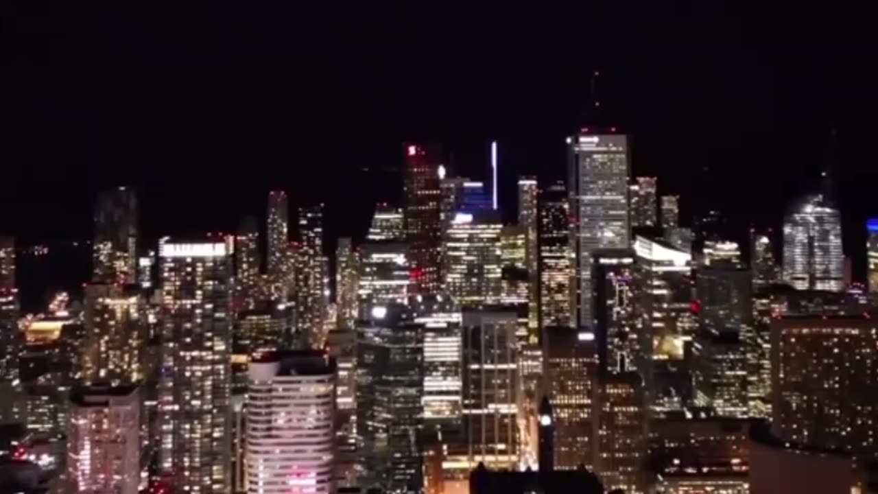 View of the City of Toronto Canada