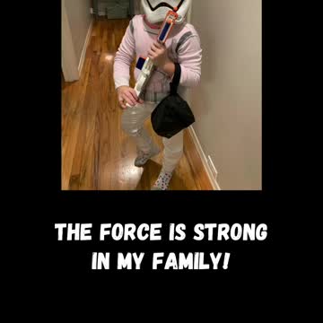 The force is strong in my family!