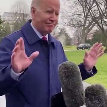 Biden Runs Away From Reporter - 3/3/23