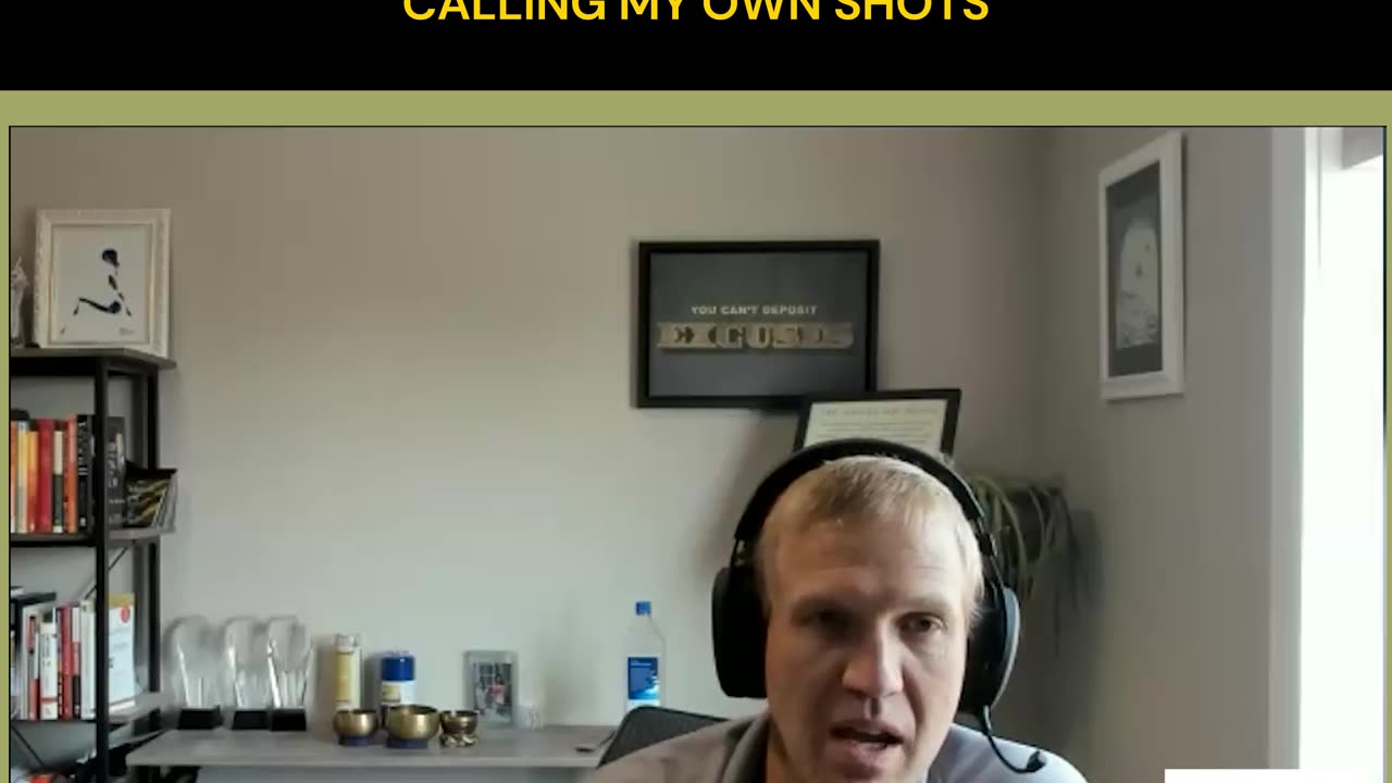 Are you "Calling your own Shots"?