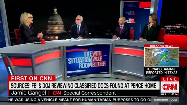 CNN Panel: Biden Admin Is 'Breathing A Sigh Of Relief' Amid Pence Document Discovery