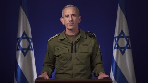 IDF Spokesperson, Rear Admiral Daniel Hagari: