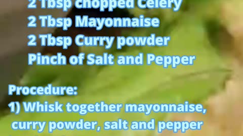 Keto Recipe – set 1 -menu 1 Keto Curry Spiked Tuna and Avocado Salad