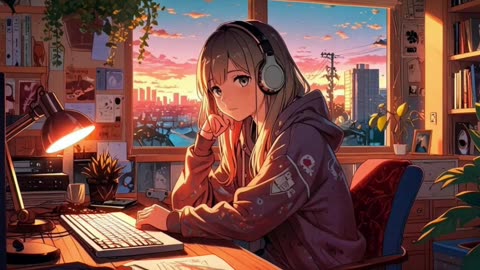 Lo-Fi accoustics 🎧☕ beats relax, study, sunset, coffe and chill