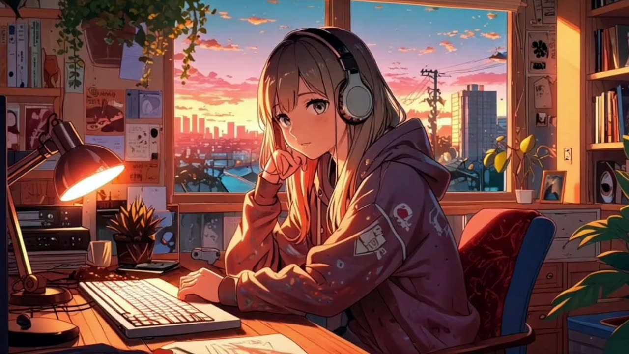 Lo-Fi accoustics 🎧☕ beats relax, study, sunset, coffe and chill