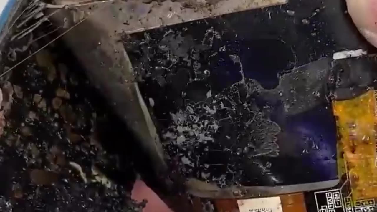 Restoration abandoned destroyed phone