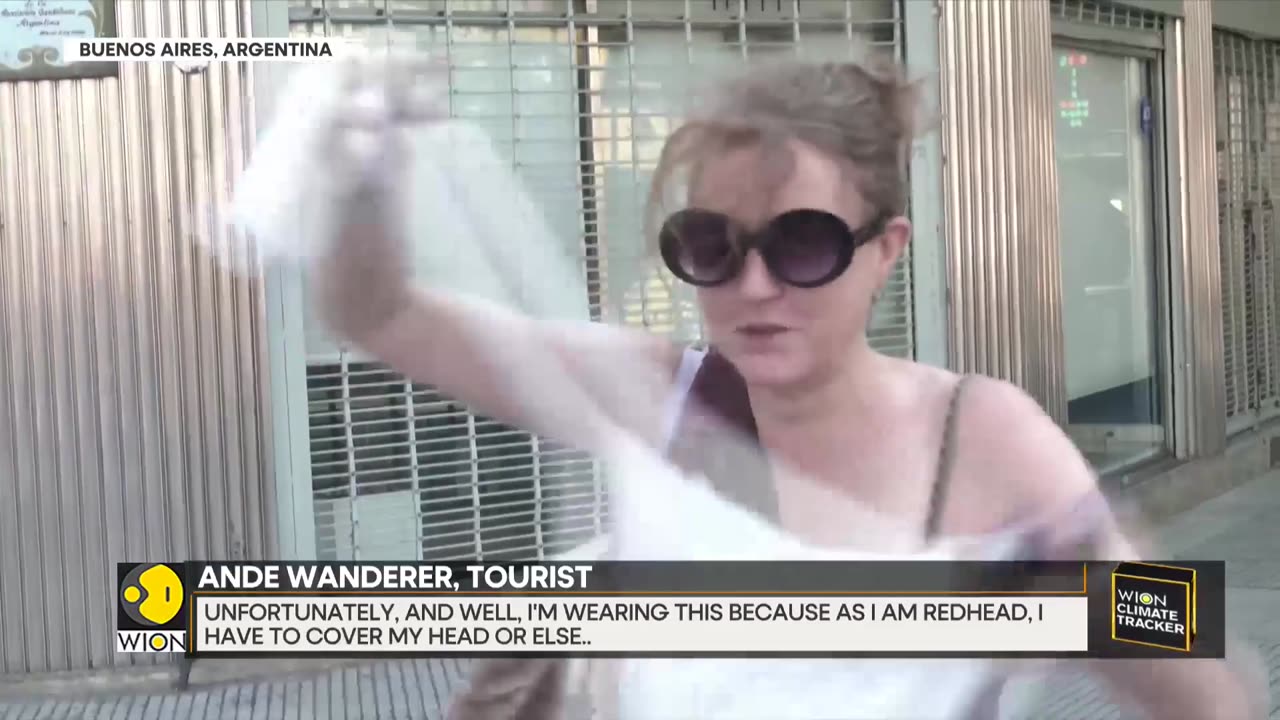 Argentina is sweltering due to extreme high temperatures - Latest World News - English News - WION