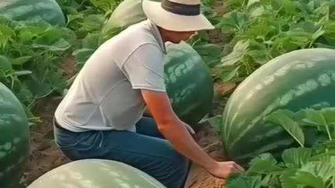 Big watermelon in the world