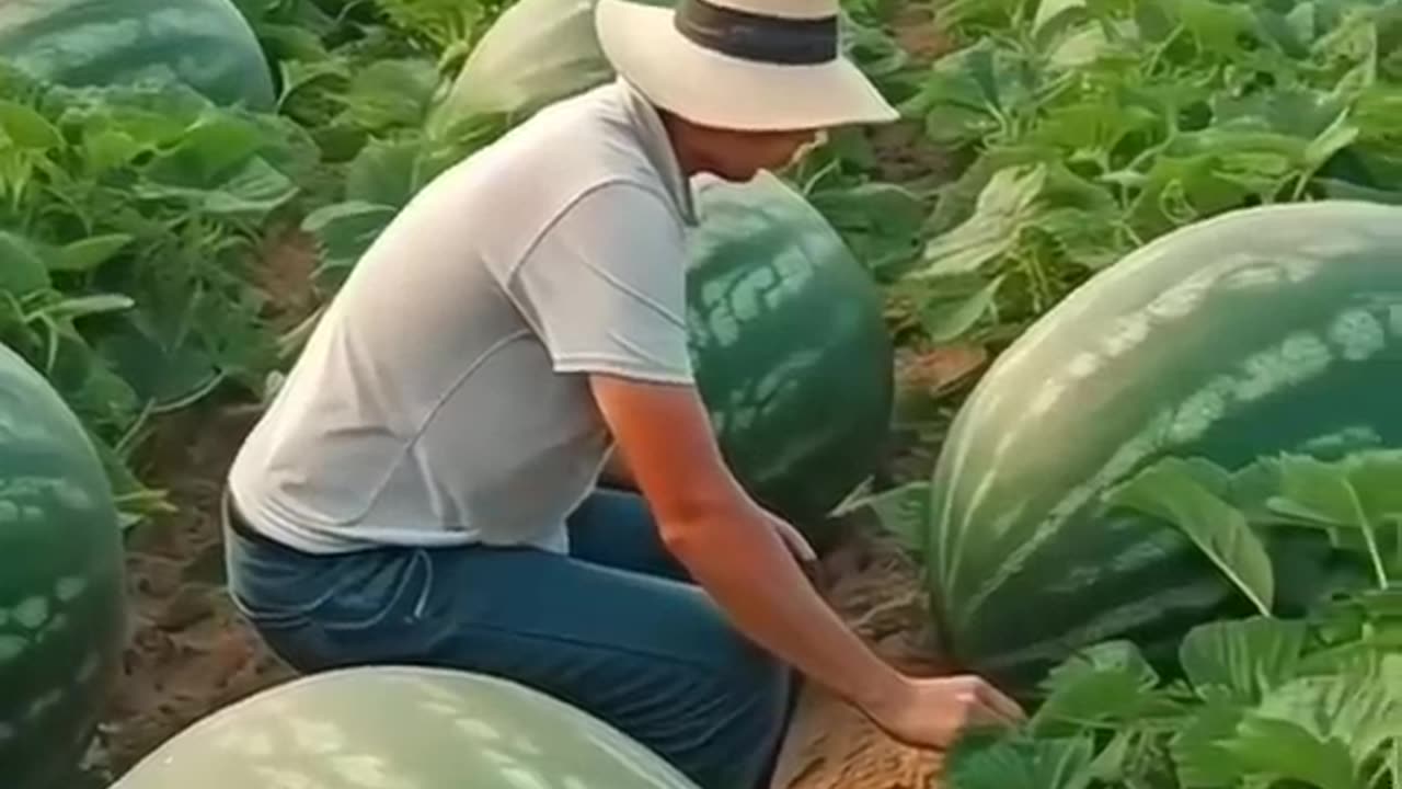 Big watermelon in the world