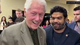 Bill Clinton Laughs Off Question About Epstein, Responds With “I Think The Evidence Is Clear”