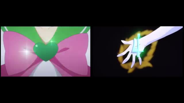 Oak Evolution Comparison ( Sailor Moon SuperS VS Sailor Moon Eternal )