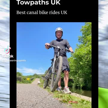 Best canal bike rides UK training 2023