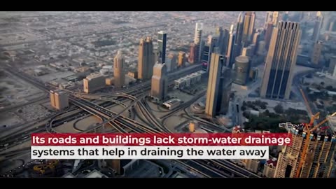 What is the reason behind Dubai floods?