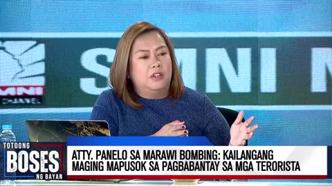 Atty. Panelo sa Marawi b0mbing: kailangang maging mapusok sa pagbabantay sa mga t e r o r i s t a