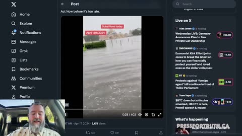 Weather Manipulation Caused Tremendous Flooding in Dubi