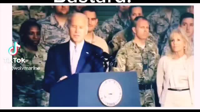 Biden the original stupid bast@rd.