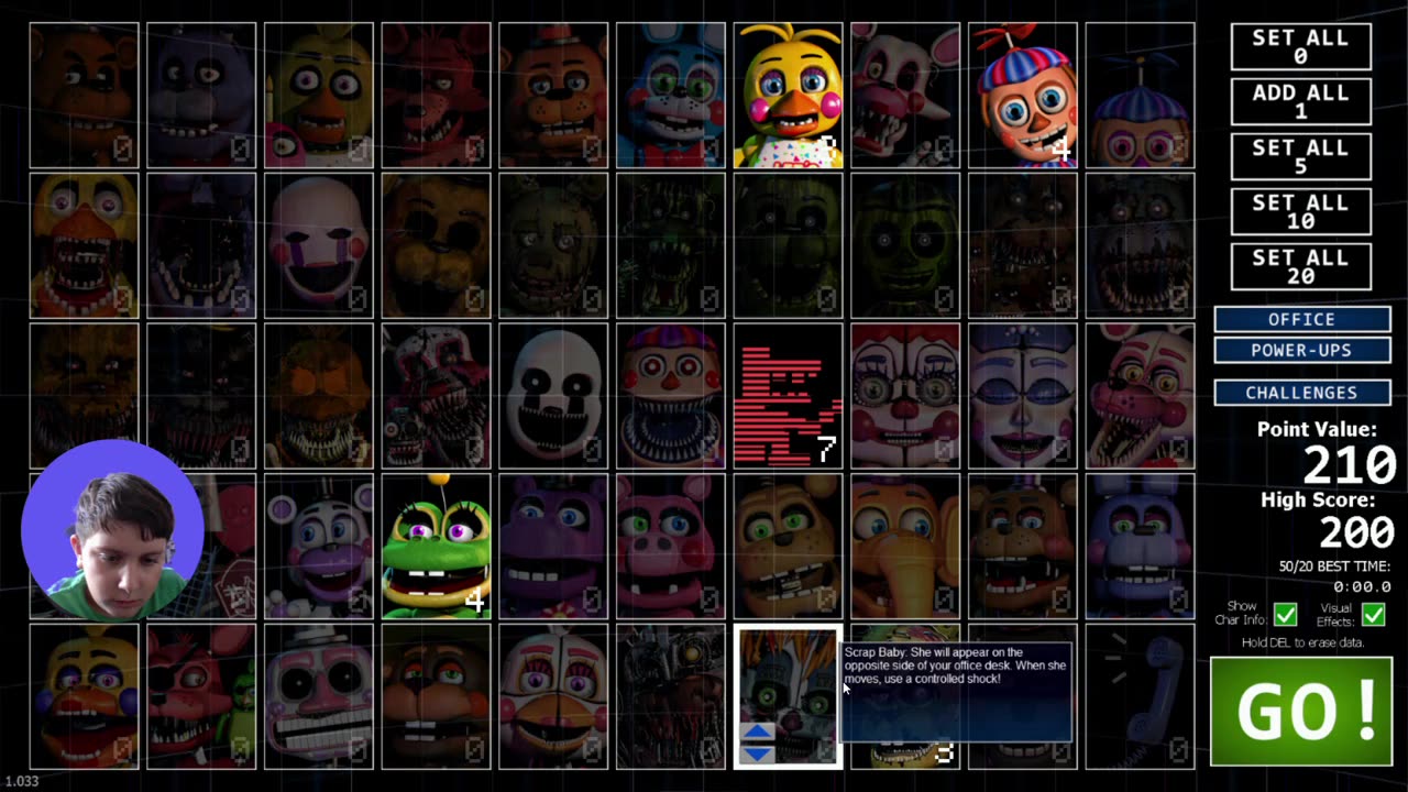 Playing Ultimate Custom Night