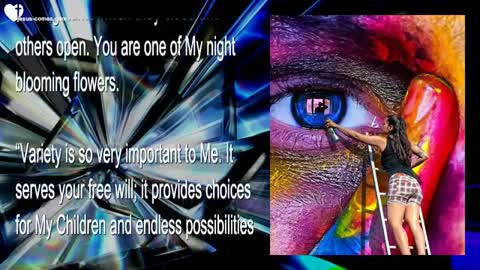 Follow My Vision for your Life... You are so unique ❤️ Love Letter from Jesus Christ