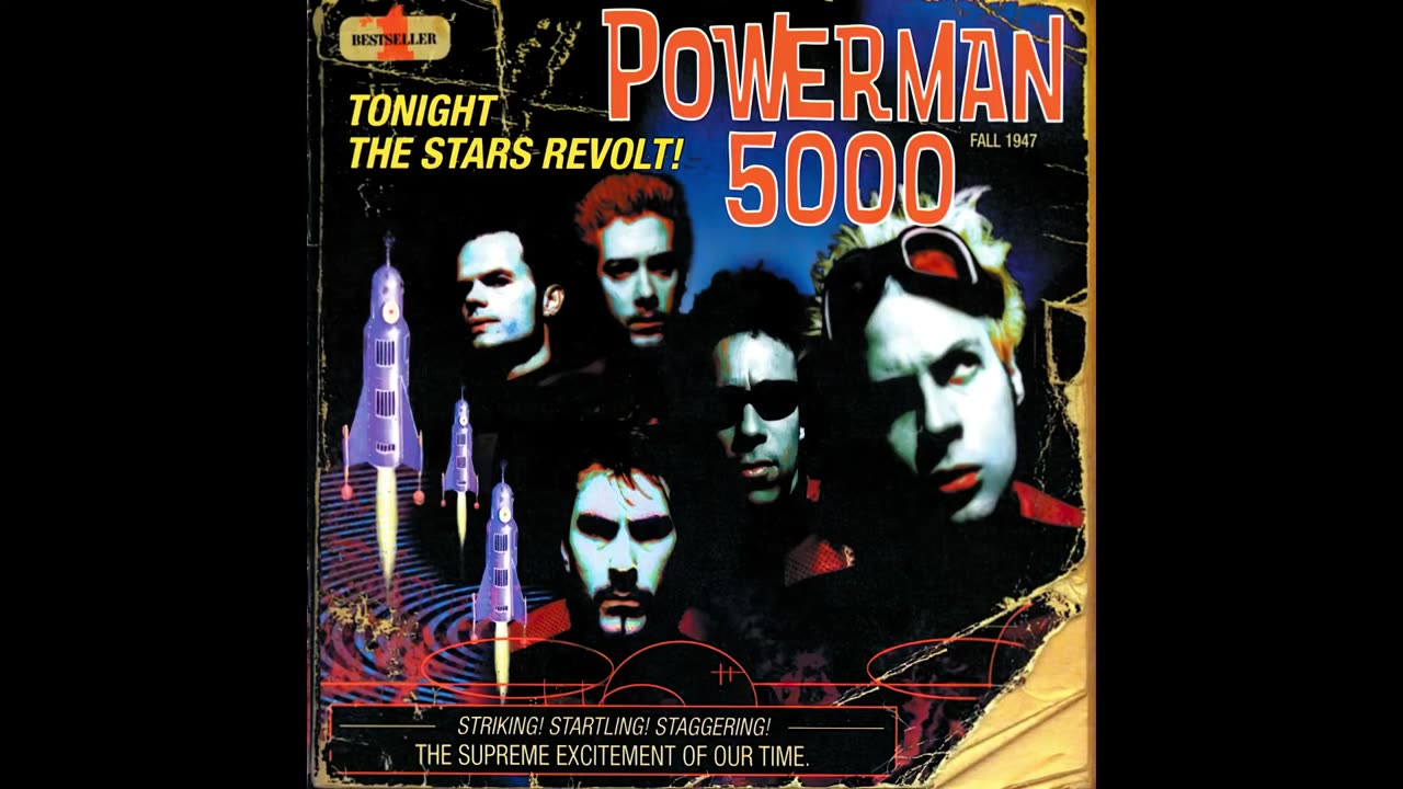 Powerman5000 - Tonight the Stars Revolt! (Full Album)