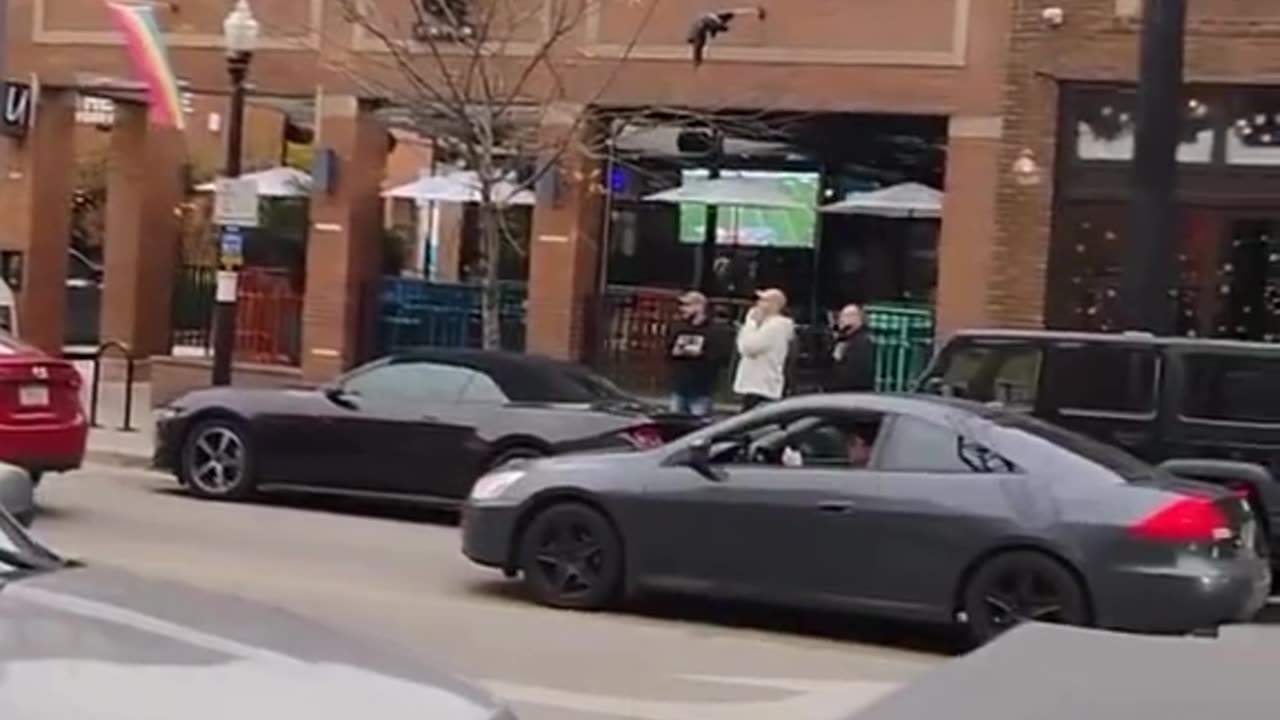 Nazis seen walking around in broad daylight in Columbus, Ohio.