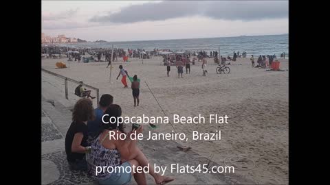 Copacabana Beach Flat promoted by Flats45.com