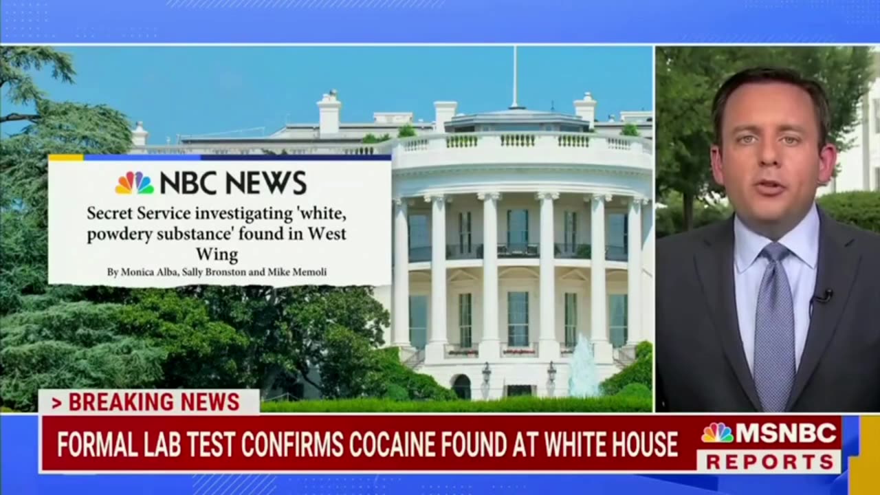 MSNBC Is Beyond Confused About Cocaine Incident At WH