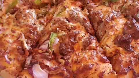 Bihari kabab pizza 🍕