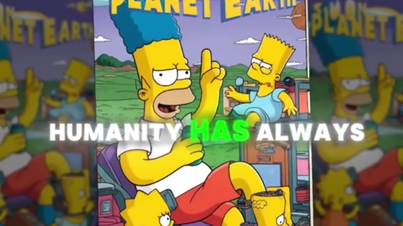 THE SIMPSONS➡️ ON PLANET EARTH