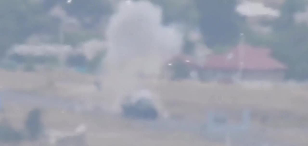 10.05.2022 ATGM hit in a military truck of the Armed Forces of Ukraine