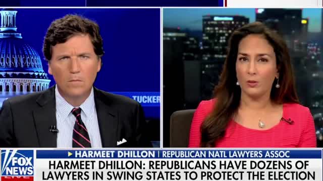 Tucker Carlson and Harmeet K. Dhillon Discuss GOP's Election Integrity Efforts