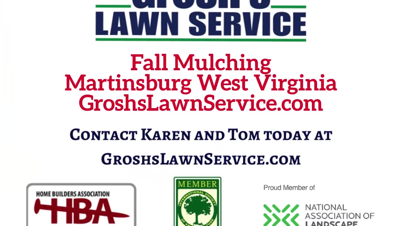 Fall Mulching Martinsburg West Virginia Landscape Company