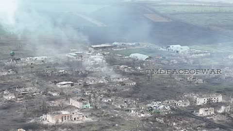 The work of TOS-1A on the positions of the Armed Forces of Ukraine in the Svatovo area