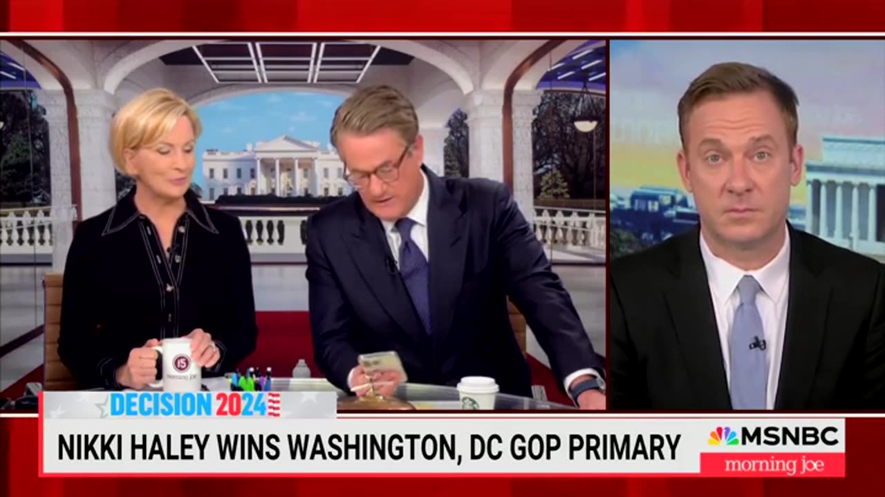 Joe Scarborough Practically Hyperventilates Over People Criticizing Biden's Border Walk