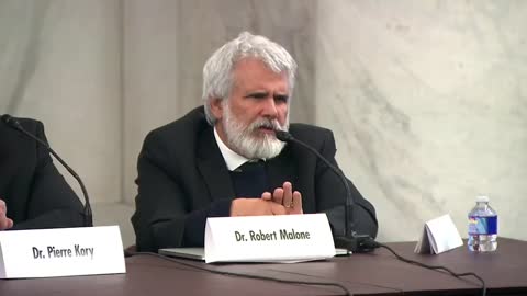 Dr. Malone testifies before Ron Johnson's Covid committee