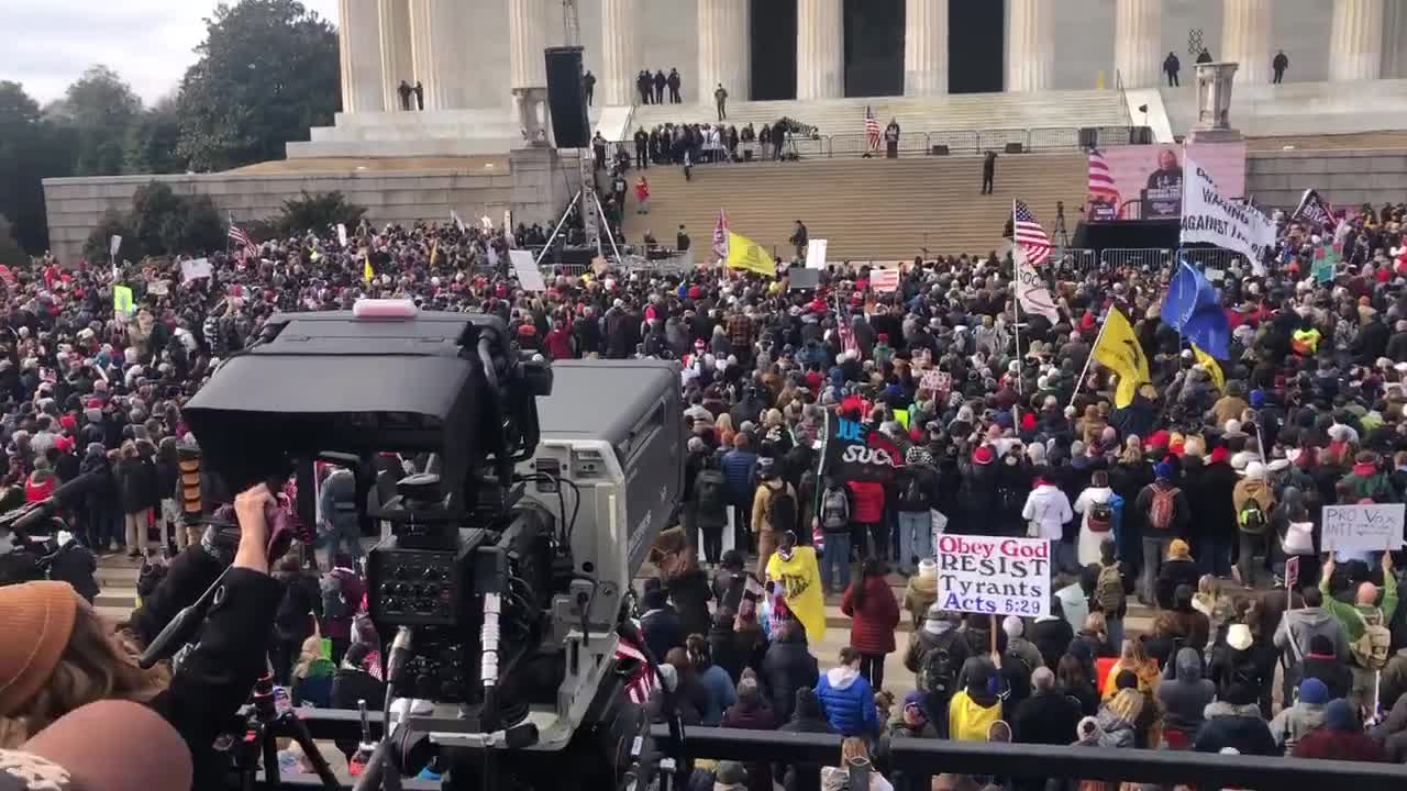 Thousands Gather In Washington D.C. To Protest The Jab Mandates