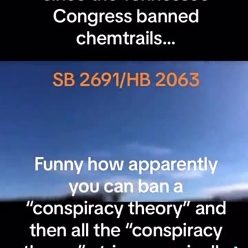 Tennessee bans Chemtrails