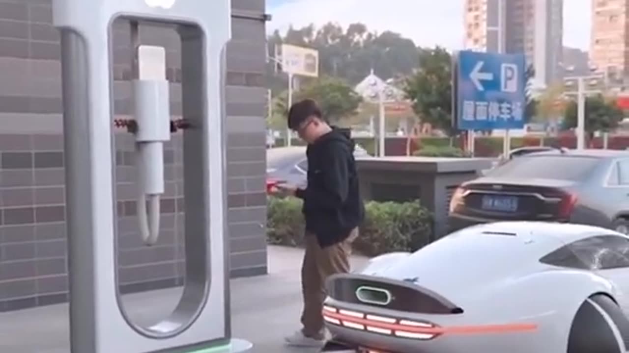 Apple Car Charging Station | Concept have fun and enjoy