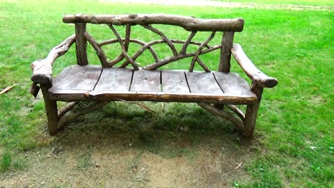 Wood Bench