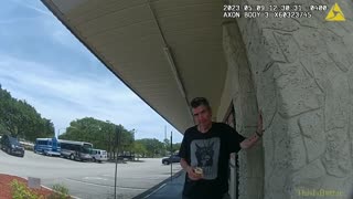 Man arrested after throwing lunch meat at Florida officer