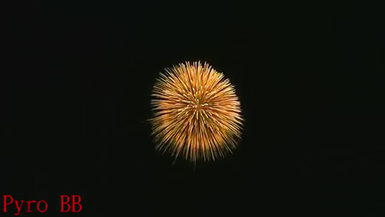 Top 5 most beautiful shell fireworks