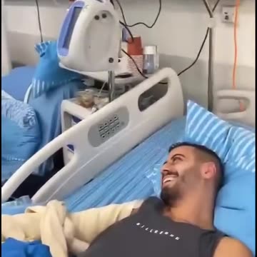 Injured Israeli Soldiers at Hospital