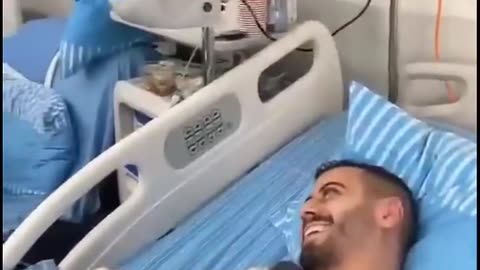 Injured Israeli Soldiers at Hospital