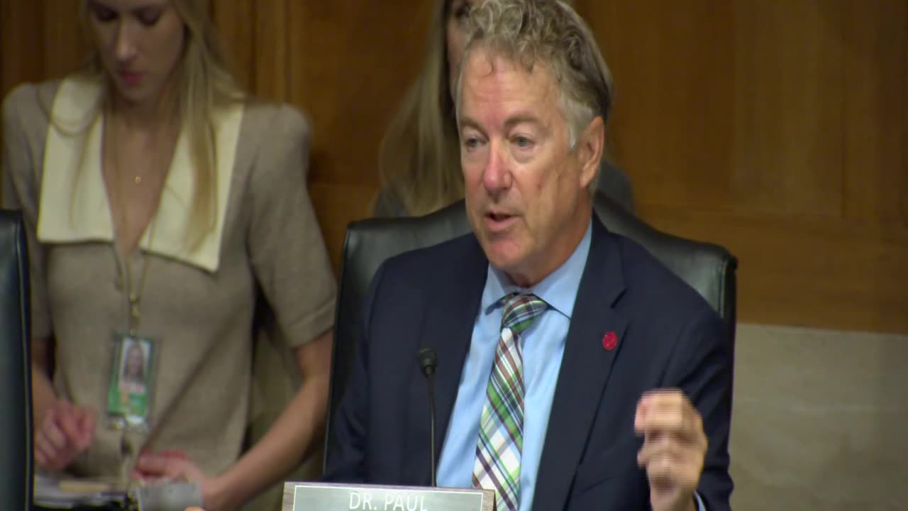 Dr. Rand Paul HSGAC Hearing Questioning - May 16, 2023